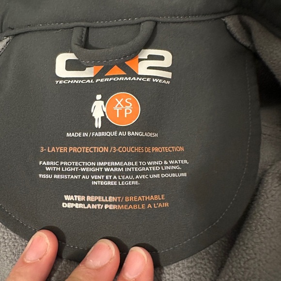 CX2 Sportswear Women’s Gray Softshell Jacket Size XS - Picture 7 of 9